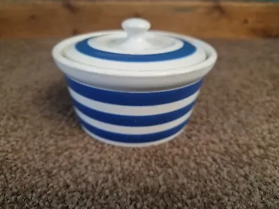 Buy Vintage Small Sadler Blue & White Cornish Ware Style Design Lidded Pot • 12£