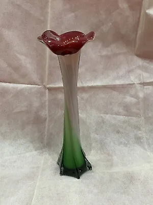 Buy Exceptional Jar Vintage For Blossom IN Murano Glass Model 'Calla Lily' Years' 70 • 168.35£