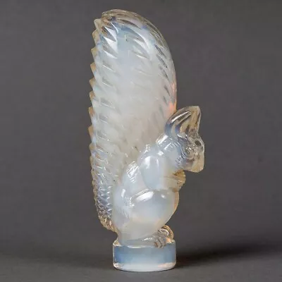 Buy René Lalique R.Lalique Glass Seal Squirrel Opalescent Glass Squirrel Squirrel Squirrel • 1,070.60£