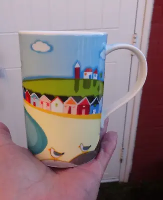 Buy Mug Dunoon Beach Huts Fine China By Janet Bell • 3.99£