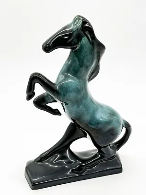 Buy ThriftCHI ~ Vintage Blue Mountain Arts Pottery Rearing Horse 12  • 28.38£