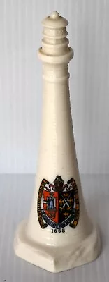 Buy Goss China: King William's College (isle Of Man) Crest: Chicken Rock Lighthouse • 9.99£