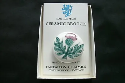 Buy Tantallon Ceramics Thistle Brooch . FREE UK P+P ................................ • 15.99£