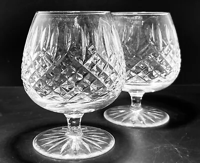 Buy Stuart Crystal Shaftesbury Brandy Glass X2 • 20£