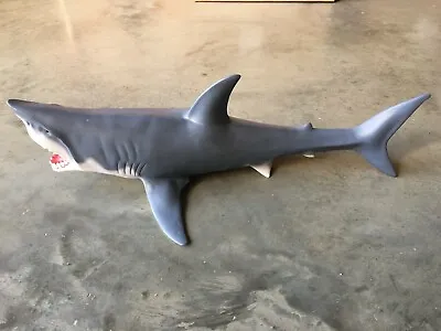 Buy 28  Giant Inflatable Soft White Shark Toy  Sea Animal Gift For Swimming Pool • 49.99£