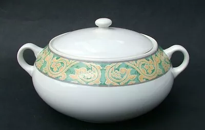 Buy BHS Valencia 2-Handel Vegetable Serving Dish & Lid Looks In Excellent Condition • 24£