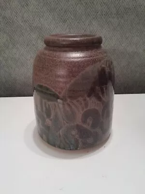 Buy Vintage Diana Worthy Crich Pottery Studio Bud Vase Abstract Bloomsbury Look 14cm • 29.99£