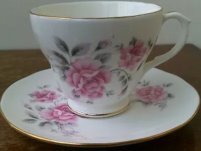 Buy Vintage (1980's) Duchess 'Floral Design' Fine Bone China Tea Set Duo With Gold E • 4.99£