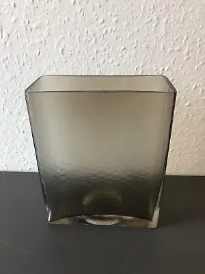 Buy Vintage Scandinavian Art Glass Vase Block Vase Glasbruk Gullaskruf Very Rare • 43.50£