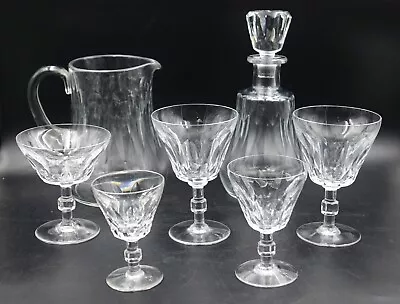 Buy French Baccarat Crystal Caracas 43 Pieces Glassware Glasses Decanter & Pitcher • 5,492.55£