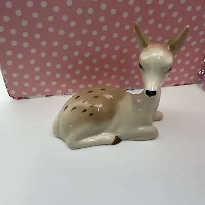 Buy Deer, Fawn  Szeiler Ornamental Pottery Collectors Piece Vintage 7cm • 15£