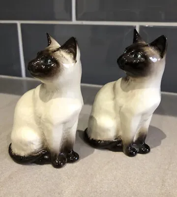 Buy Royal Doulton Siamese Cat And Beswick Siamese Cat. 1887. 4” Tall. • 14£
