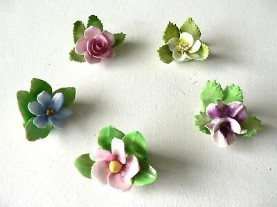 Buy Adderley Floral Bone China - 5 Miniature Pieces • 20£