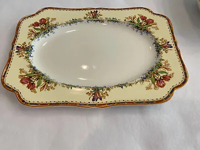 Buy Vintage Ducal Ware Antique Crown Rectangular Serving Tray Made In England • 28.45£