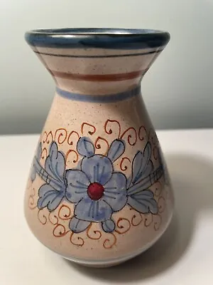 Buy Vtg Deruta Italian Pottery 5” Hand Painted Floral Vase Signed • 24.06£