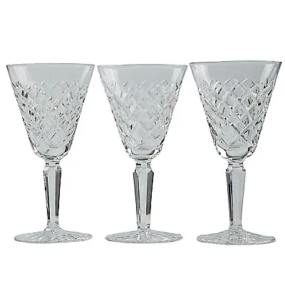 Buy Waterford Crystal, Tyrone, 3 X White Wine Glasses • 40£