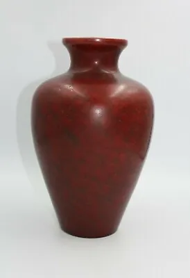 Buy Rare Minton Hollins Astra Ware Large Vase With Dark Red Glaze Art Deco 10  • 125£
