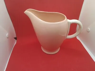 Buy Grindley Pink Peach Milk Jug With White Handle Art Deco Style Utility China • 12.59£