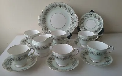 Buy Rare Jacobean Paragon - Fine Bone China Tea Set - Cups & Saucers Plates & Jug  • 45£