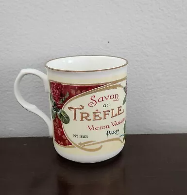 Buy Crown Trent Fine Bone China White Red Coffe Cup Mug Stanffordshire England • 9.58£