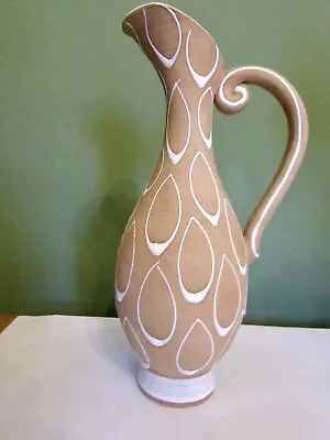 Buy Vintage Larholm Norway Art Pottery Pitcher Vase 151:  9 Inches  Tall • 39.99£