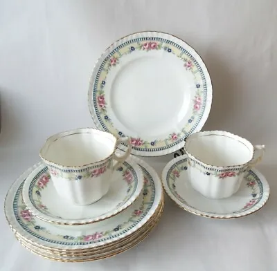 Buy 10 Pcs Vintage Pheonix Tea Set Cups Saucers Side Plates • 16.90£