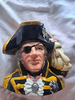 Buy A Royal Doulton D 6932  Vice Admiral Lord Nelson  Character Jug Of The Year 1993 • 30£