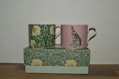 Buy Spode Morris & Co - Set Of 2 Mugs - Pimpernel & Forest Hare - BNIB • 17£
