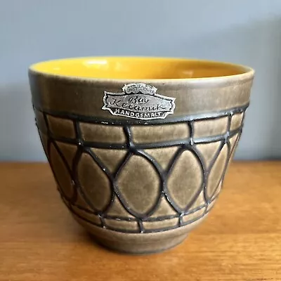 Buy Vintage West German Pottery Bay Keramik Plant Pot Planter • 12£