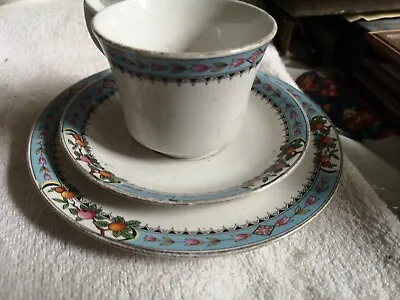 Buy British Anchor Pottery Trio. Cup, Saucer. Plate • 3.99£