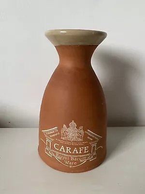 Buy Royal Barum Ware Terracotta Carafe Decanter Litchdon Potteries Devon  • 9.99£