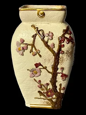 Buy Antique Vintage Doulton Burslem Vase With Applied Birds Aesthetic Movement Style • 25£