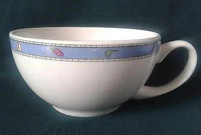 Buy Arthur Wood Teacup Ironstone China Breakfast Tea Cup Fruits Pattern In Blue • 12£