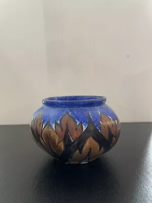 Buy Vintage Clews Chameleon Ware Blue Flame, Small Bowl/Trinket Pot - Perfect • 15£
