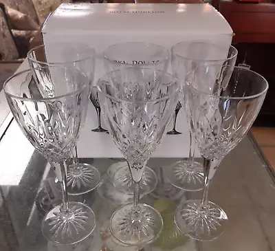 Buy Set Of 6 Royal Doulton  Earlswood  Wine Glasses/Goblets • 45£