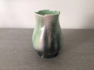 Buy Vintage Sylvac Mottled Tulip Vase No. 2447 Green And Pink Tones, Perfect • 7.50£
