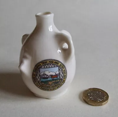 Buy Antique Vase  Goss Crested China Ware Falkland Islands 70mm • 9.99£