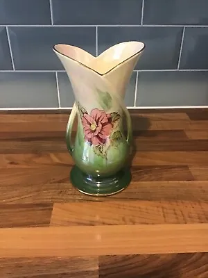 Buy Vintage Royal Winton Grimwades  Beth  Lustre Floral Vase. Excellent Condition. • 3.99£