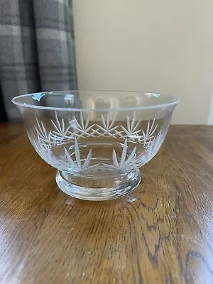 Buy Crystal Cut Glass Bowl • 12£