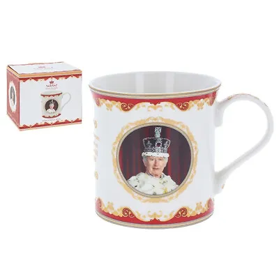 Buy King Charles III Coronation 6th May 2023 Commemorative Fine China Mug • 28£