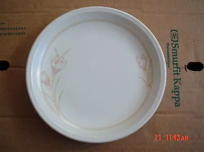 Buy Staffordshire Tableware England Side Plate Beige Pink Flowers  • 8.99£