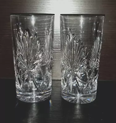 Buy Pair Of Star Of Edinburgh Highball/Gin Glass/ Water Glasses, Scotland • 95.39£