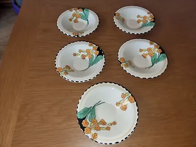 Buy 5 Burleigh Table Ware Meadowlands Saucers Pattern 4807 • 12.50£
