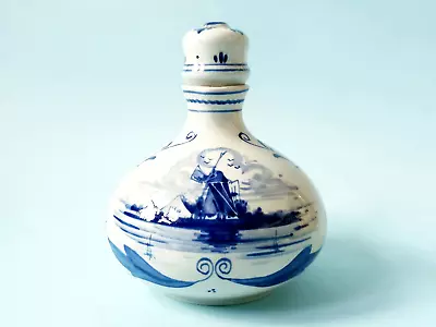 Buy Vtg Dutch Erven Lucas Bols Anno 1575 Pottery Ceramic Delft Blauw Decanter Ewer • 24.99£