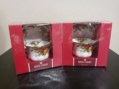 Buy Royal Albert Old Country Roses Tea Cup & Saucer Lot Of 2 Brand New. • 23.57£