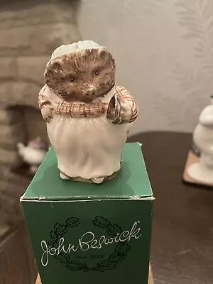 Buy John Beswick  - Beatrix Potter Mrs Tiggy Winkle Gold Stamp Great Condition Boxed • 8£