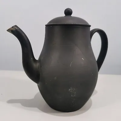 Buy Antique Victorian? Wedgwood Black Basalt Teapot Collectable • 48£
