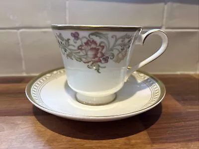 Buy Royal Doulton Fine Bone China Cup And Saucer- Lichfield Design- 1998 • 18£