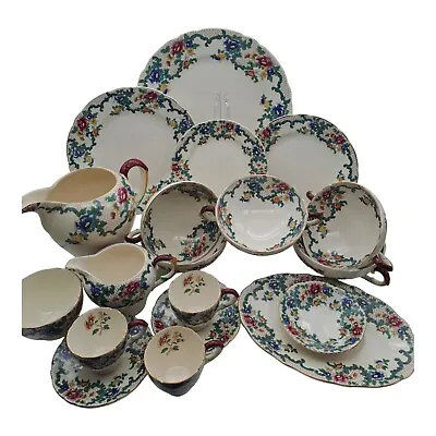 Buy Royal Cauldon Victoria Pattern Cups Saucers Plates Jugs Replacement Pieces 1930s • 7.75£