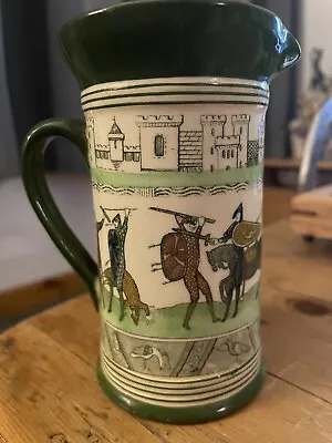 Buy Very Rare Bayeux Tapestry Battle Of Hastings Royal Doulton Jug (D2873) • 50£
